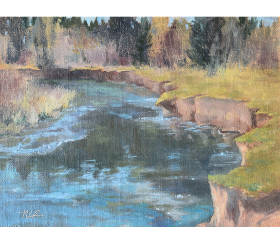 "Along the Deschutes" - Nancy Romanovsky